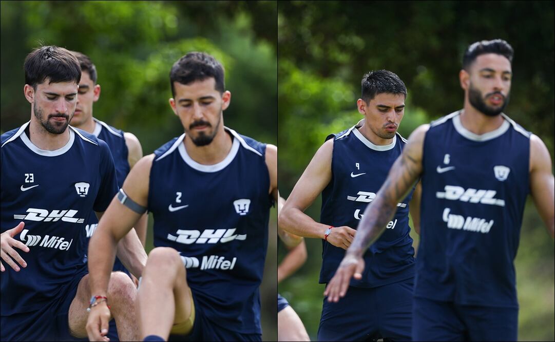 Cuerpo técnico de Pumas resaltó entrega de los futbolistas en pretemporada: “Están comprometidos con el proyecto” / FOTOS: Cortesía Pumas