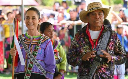 Sheinbaum entrega Fondo de Aportaciones para pueblos indígenas en Nayarit; incrementará cada año, anuncia