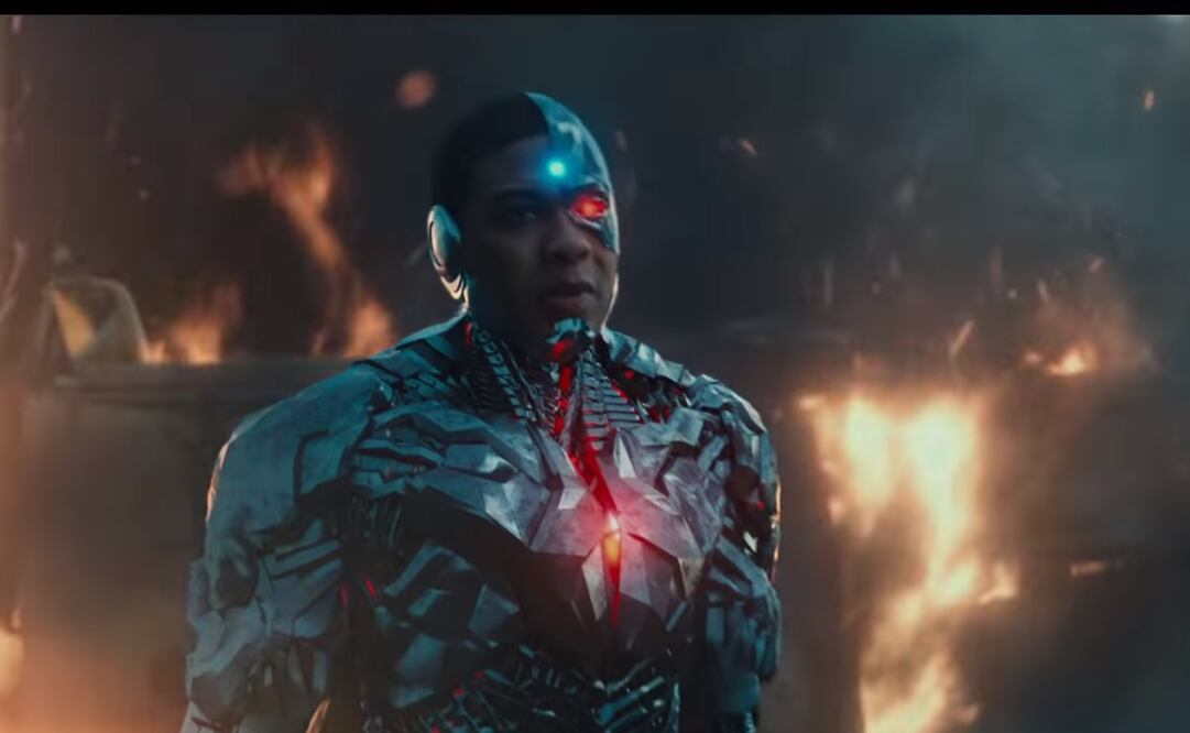Ray Fisher (Cyborg). Foto: Captura