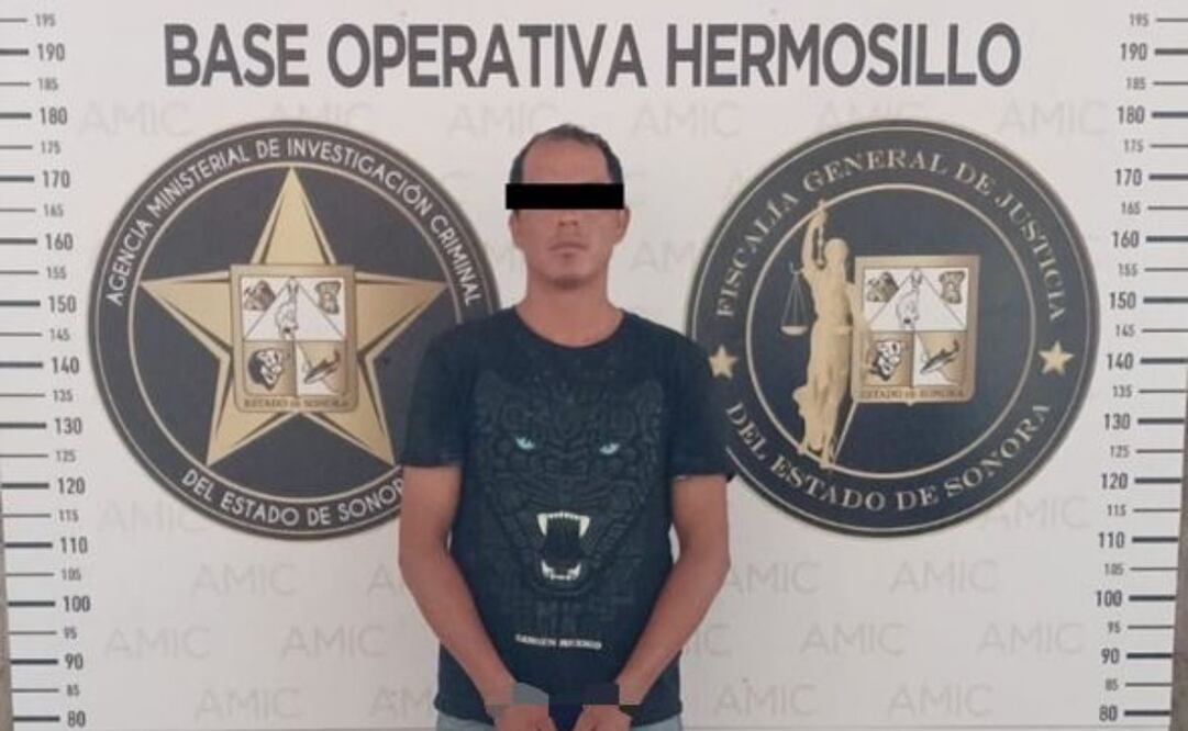 Detienen en Cancún a probable homicida de chofer de aplicación en Hermosillo (10/08/2025). Foto: Especial