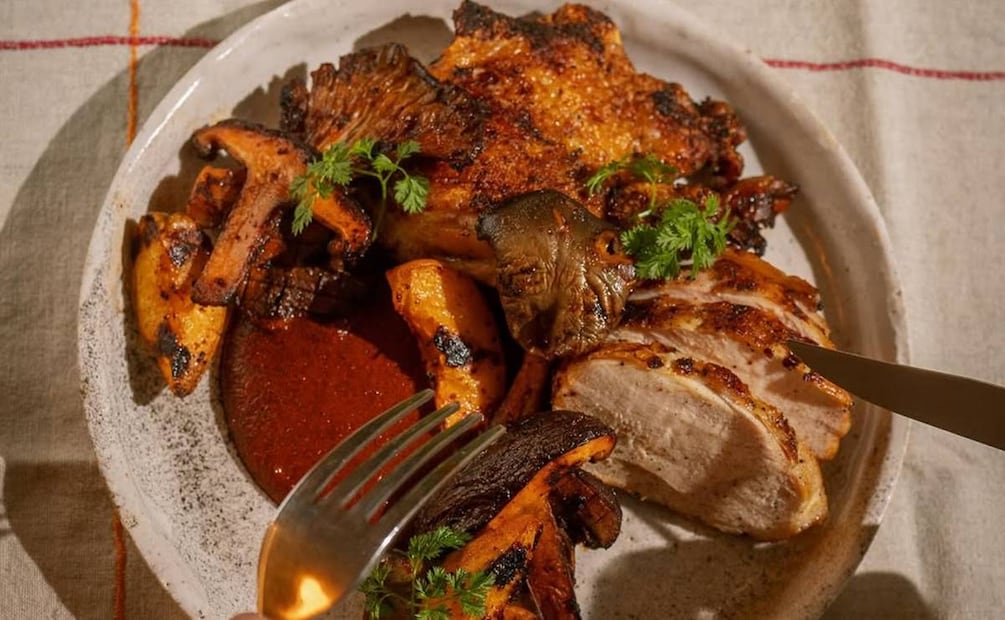 Pollo rostizado de Lina. Foto: cortesía