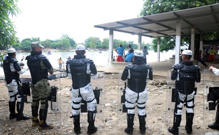 México sella frontera con Guatemala; dispersan caravana