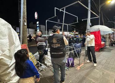 Alcaldía Tlalpan retira comercios que no tienen permisos sobre Insurgentes Sur; liberan rampas para personas con discapacidad