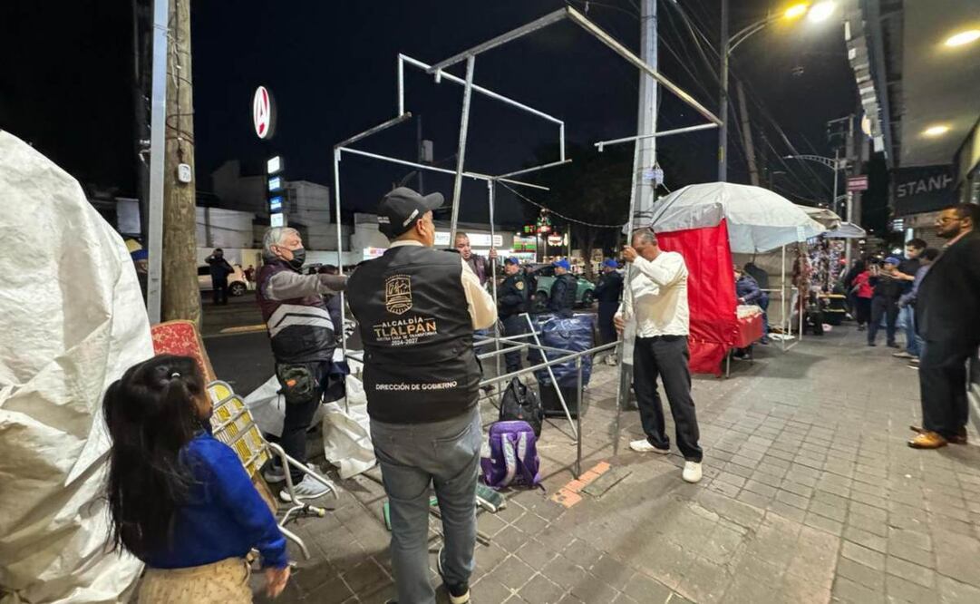 Tlalpan retirará comercio sin autorización de Insurgentes Sur (04/03/2025). Foto: Especial