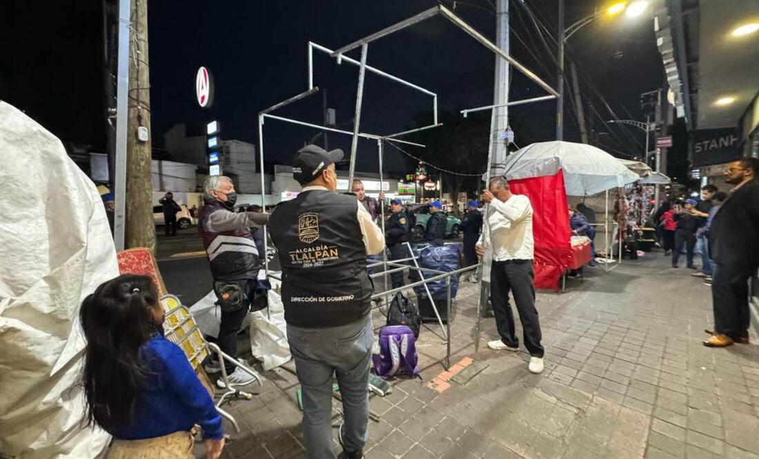 Tlalpan retirará comercio sin autorización de Insurgentes Sur (04/03/2025). Foto: Especial
