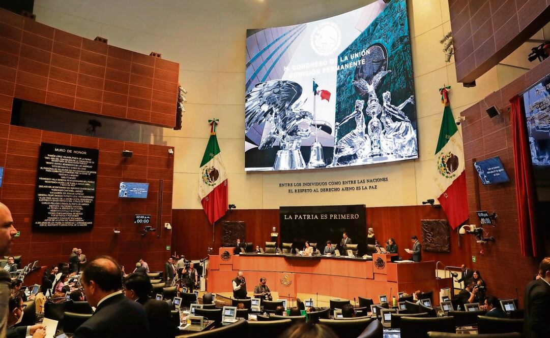 Sesión en la Permanente. Foto: Diputados.gob.mx