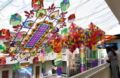 El MAP estrena exposición de papalotes monumentales