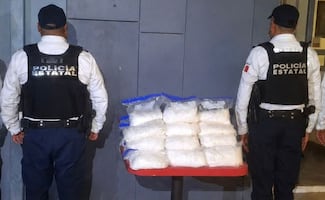 Aseguran 27 kilos de cristal equivalentes a 90 mil dosis en Tula, Hidalgo; hay dos detenidos