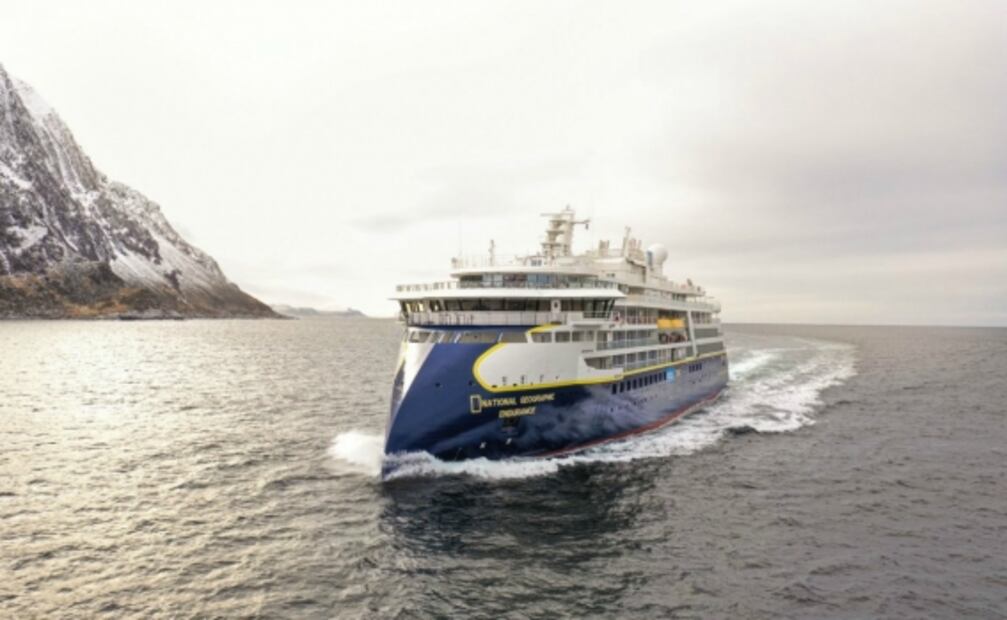 National Geographic estrenará barco de crucero para viajar a regiones polares