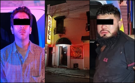 Por no hallar cuarto, sujeto causa destrozos en hotel de Monterrey; policía lo “hospeda” en una celda