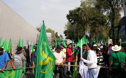 Pese a cerco policiaco en San Lázaro, campesinos alistan marcha al Zócalo