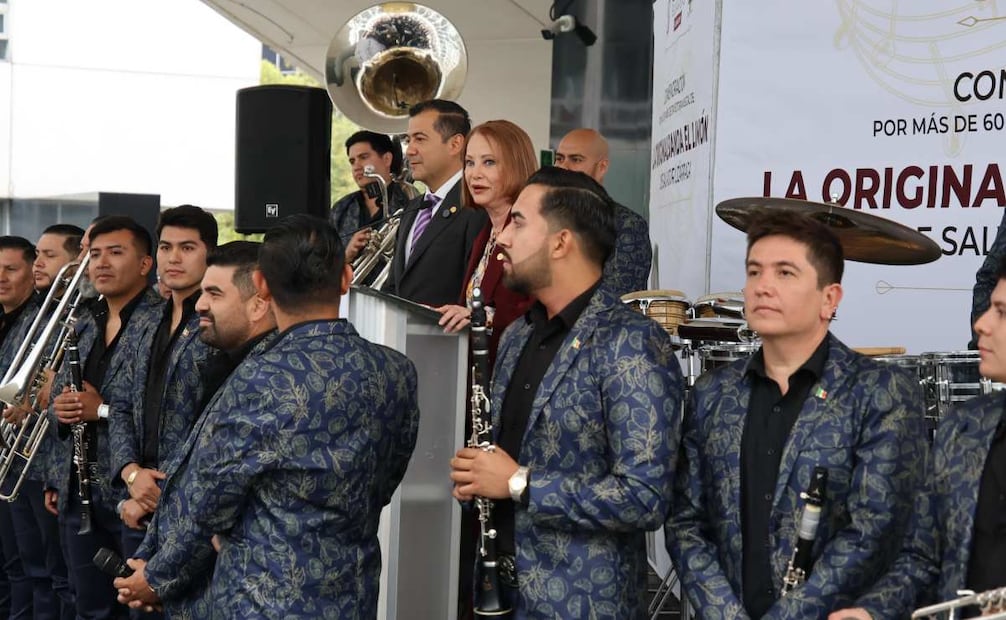 Senado de la República conmemora 60 años de la Original Banda el Limón, de Salvador Lizárraga este miércoles 10 de junio de 2026. Foto: Especial