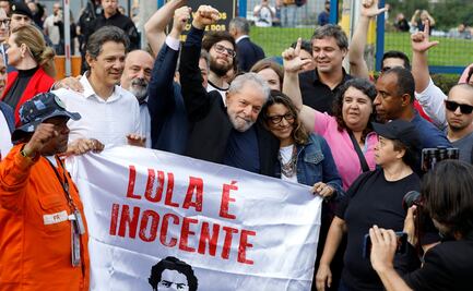 Lula da Silva ya está libre, tras 19 meses en prisión
