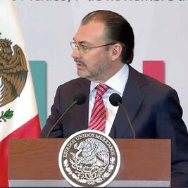Respaldamos en México a la ONU, dice Videgaray