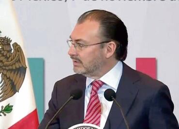 Respaldamos en México a la ONU, dice Videgaray