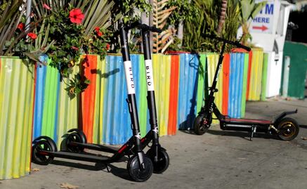 Startup company Bird launches electric scooters in Mexico City