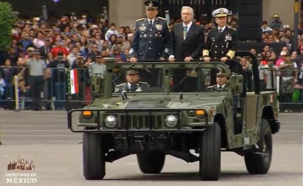 Minuto x minuto. Desfile Militar del 16 de Septiembre