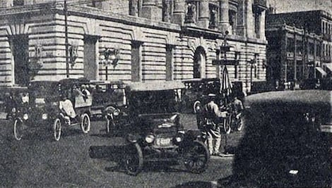 Semáforos, toda una novedad en los años 20