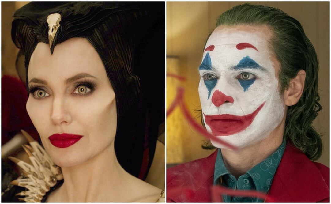 "Maléfica" y "Joker". Foto: Archivo AP 
