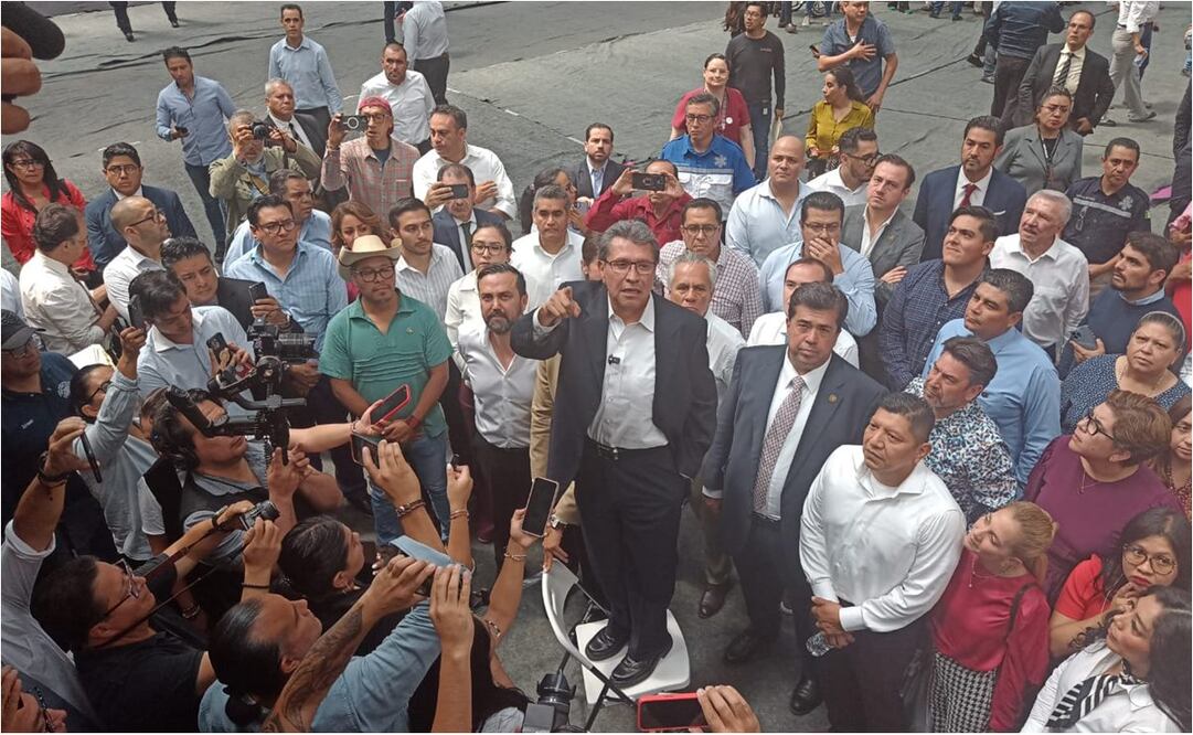 Avalan cambio de sede, reforma al Poder Judicial se aprobará en una sola sesión: Ricardo Monreal. Foto: Antonio López/EL UNIVERSAL
