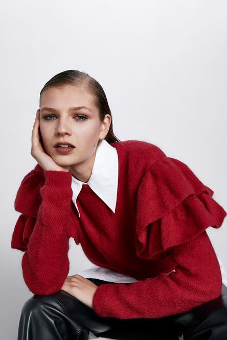 Las prendas de lana no solo te protegerán del frío, sino también te harán lucir muy chic. Foto: Zara