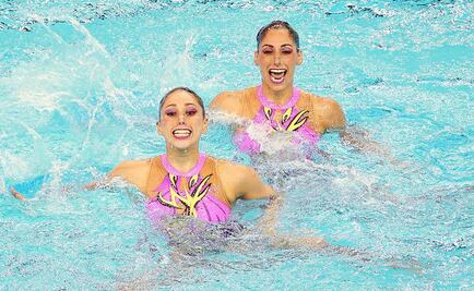 Diosdado y Achach, segundas en fase clasificatoria de nado sincronizado