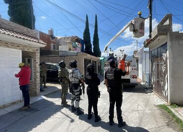 Desmantelan 37 cámaras pertenecientes a "Los 300" en Ecatepec