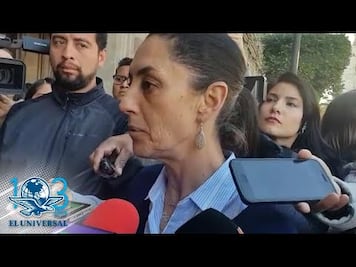 Sheinbaum da informe sobre el sismo