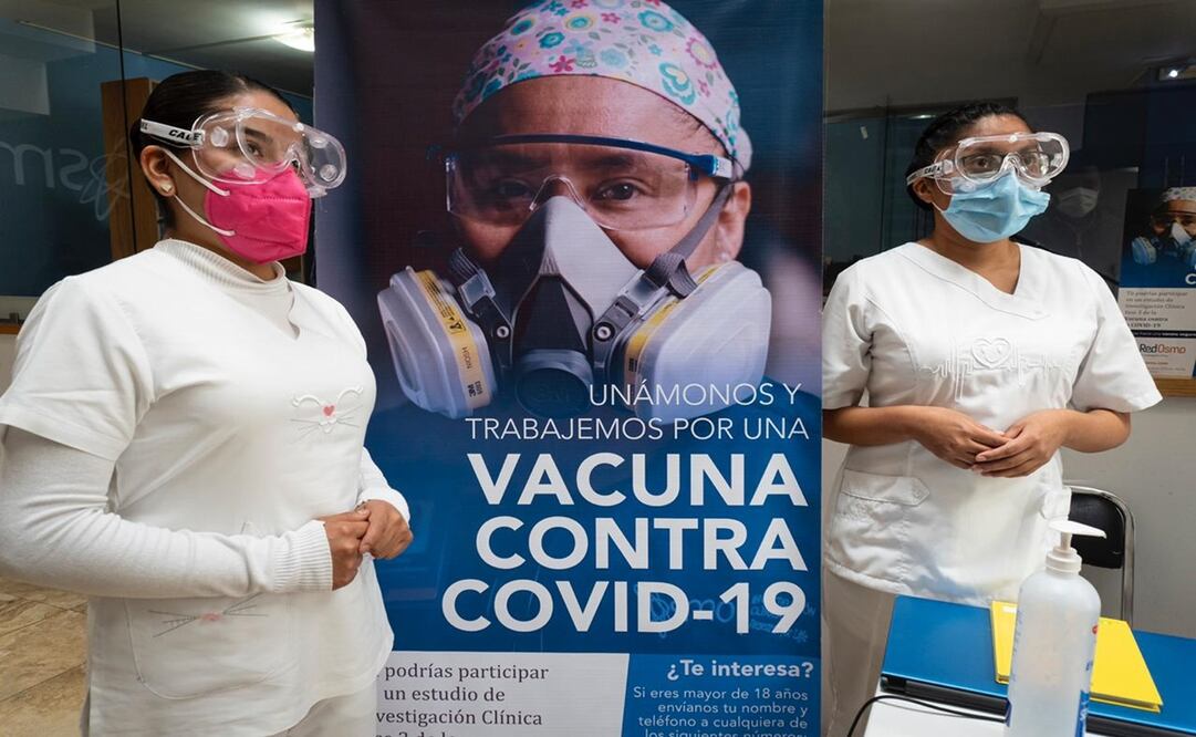 Los voluntarios a probar la vacuna contra el Covid pasarán por distintos filtros: toma de temperatura, revisión médica general, una sesión informativa para aclarar dudas. Foto: MARIO ARTURO MARTÍNEZ. EL UNIVERSAL