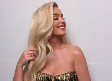 Katy Perry luce en Instagram el regreso de su pelo negro