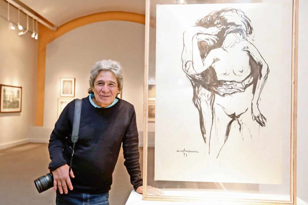 Hacer el cuerpo. Colección Rogelio Cuéllar se presentará del 2 de febrero al 2 de marzo en el Museo José Luis Cuevas (IVÁN STEPHENS. EL UNIVERSAL)