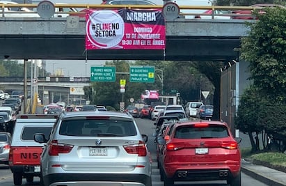 Estas son las alternativas viales por la Marcha en Defensa del INE