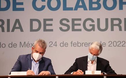 Edomex y Michoacán firman convenio de colaboración de seguridad