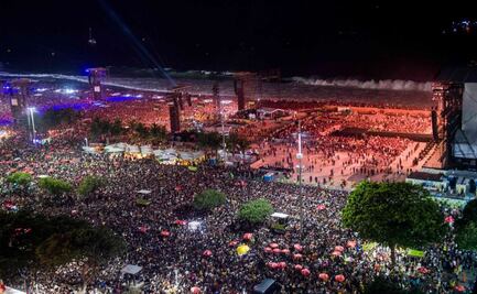 Lady Gaga abarrota la playa de Copacabana en Rio de Janeiro; concierto gratuito supera los 2 millones de asistentes