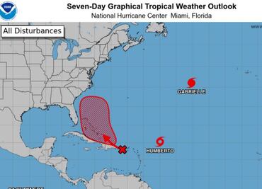 Se forma tormenta tropical “Humberto” en el Atlántico; podría evolucionar a huracán el sábado