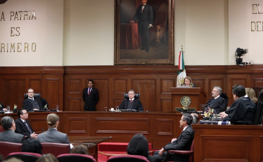 Foto: Sesión de la Suprema Corte de Justicia de la Nación / Archivo. EL UNIVERSAL
