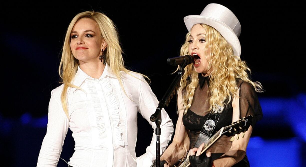 Britney Spears y Madonna han sido denominadas como la reina y la princesa del pop, respectivamente.
Foto: Archivo