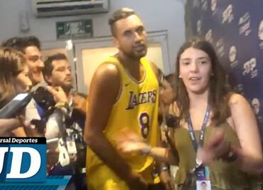 "Mucha cerveza" y poco tenis de Nick Kyrgios en Acapulco