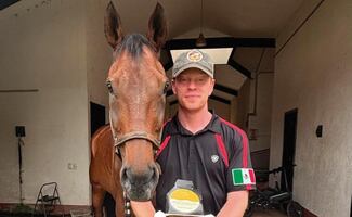 Alan Montemayor, por su debut en los Juegos Centroamericanos y del Caribe; sueña con una larga historia con su caballo Toná 