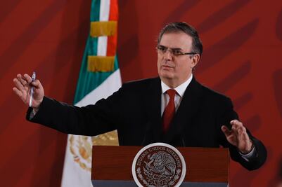 México no autorizará supervisores de EU por T-MEC, asegura Ebrard