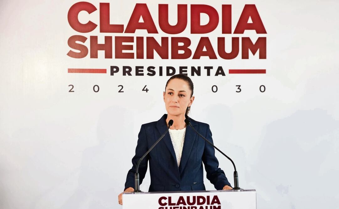Claudia Sheinbaum Pardo aseguró que su administración, que arrancará el 1 de octubre próximo, destinará suficientes recursos para el proyecto de los trenes, vivienda popular, agua y programas digitales. Foto: Especial