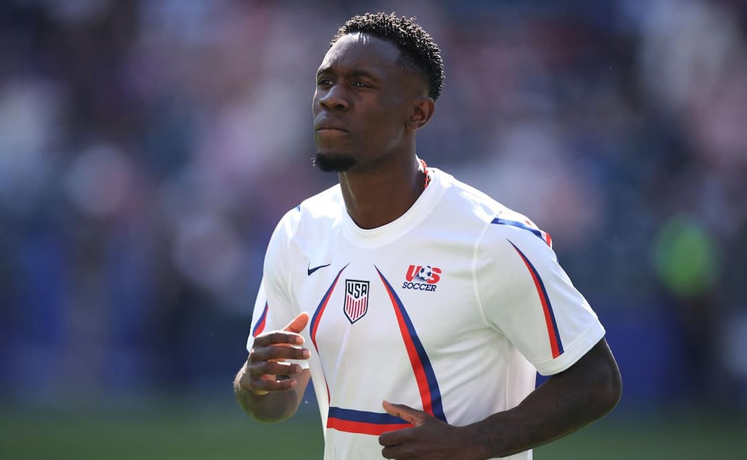 Folarin Balogun de titular ante Bélgica / Foto: AFP