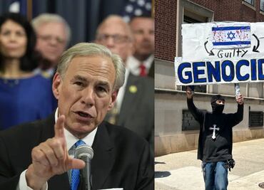 Gobernador de Texas dice que estudiantes propalestinos que protestan deben ir a la cárcel