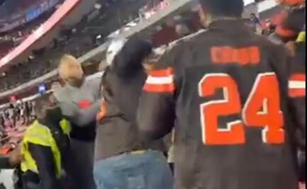 Aficionados desatan bronca en partido de los Browns de Cleveland