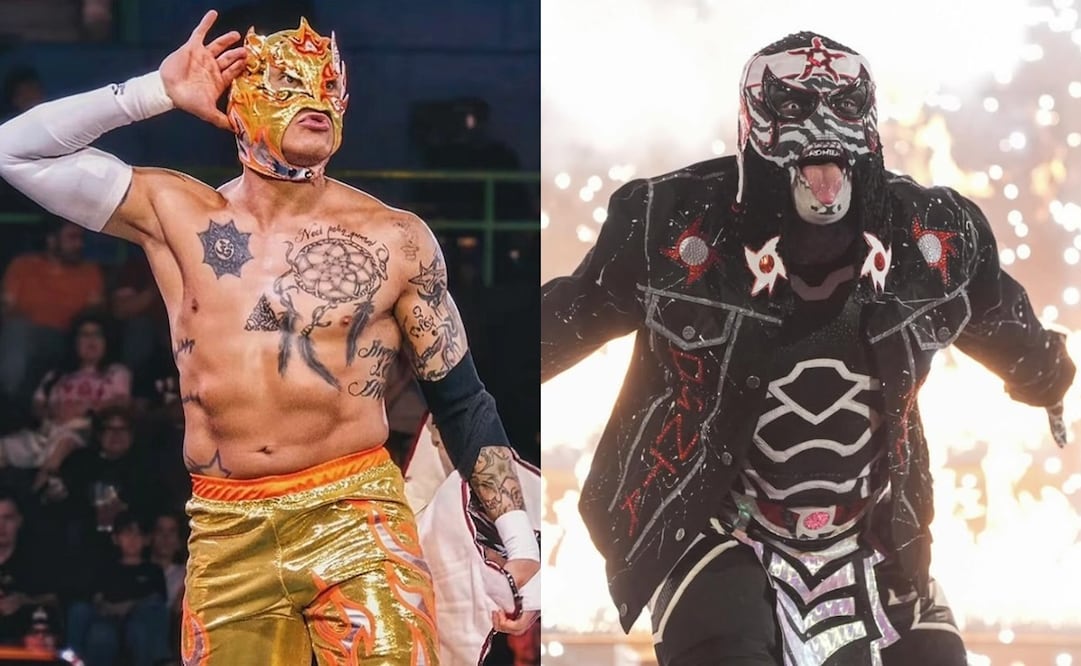 Rey Fénix alaba a Penta Zero Miedo - Fotos: @reyfenixmx y @penta_zero_miedo en Instagram