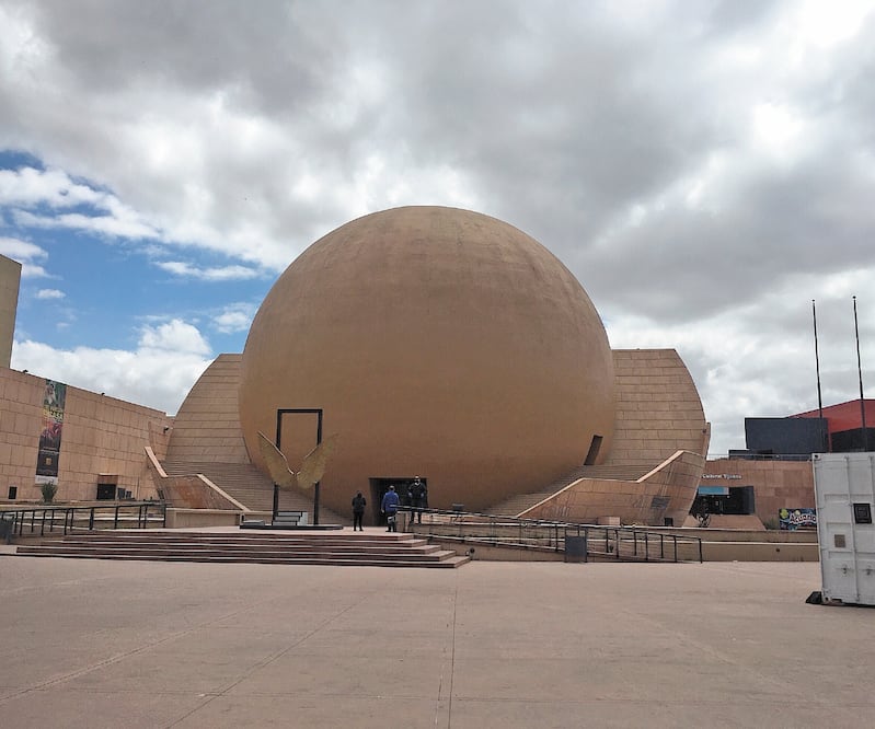 El Centro Cultural Tijuana, el más importante del noroeste, sin un solo visitante durante el confinamiento por la pandemia. Foto: GABRIELA MARTÍNEZ. EL UNIVERSAL