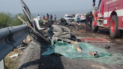 Aumenta a 10 cifra de muertos en accidente en Ciudad Victoria