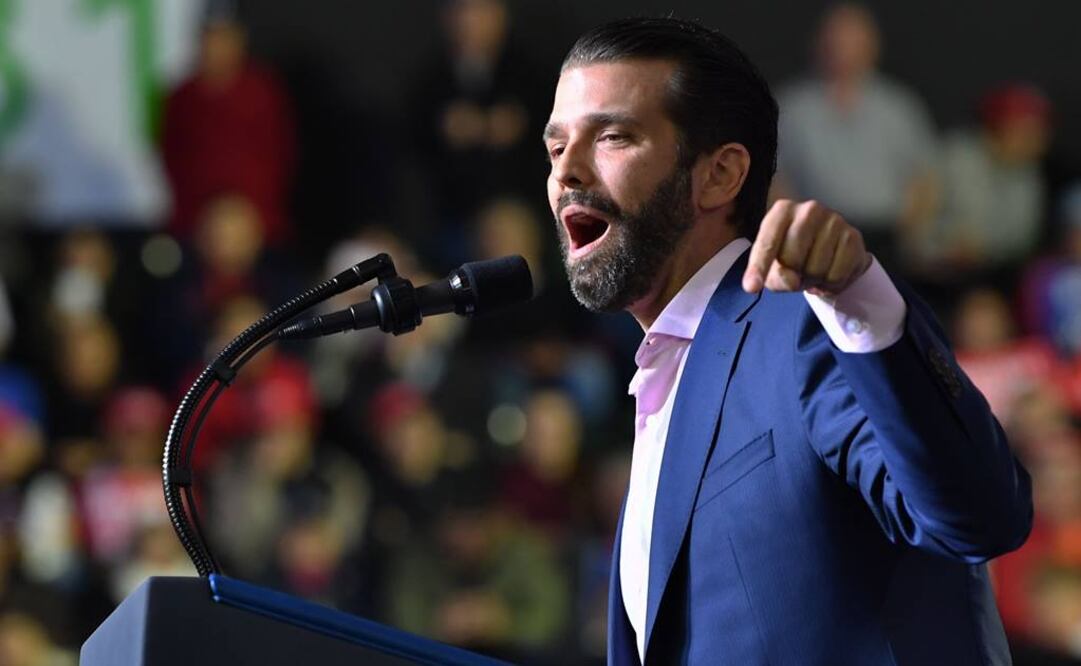 El hijo del presidente de Estados Unidos, Donald Trump Jr. (Foto: AFP)