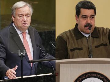 Jefe de la ONU habla con Maduro y le expresa su "preocupación" por la violencia poselectoral en Venezuela