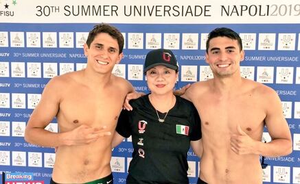 Villarreal y Balleza, plata en Universiada Mundial